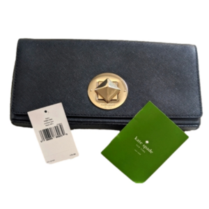 Kate Spade ♠️ New York Newbury Lane Keira Clutch in Black